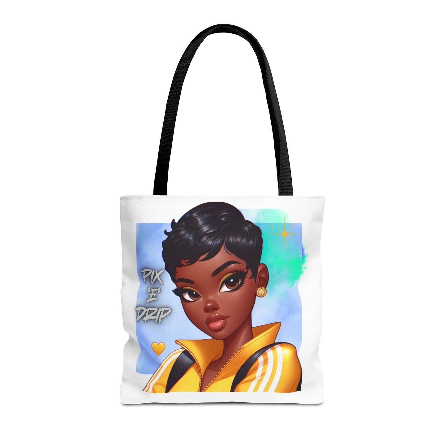 Pix ‘E’ Drip Unisex Tote Bag