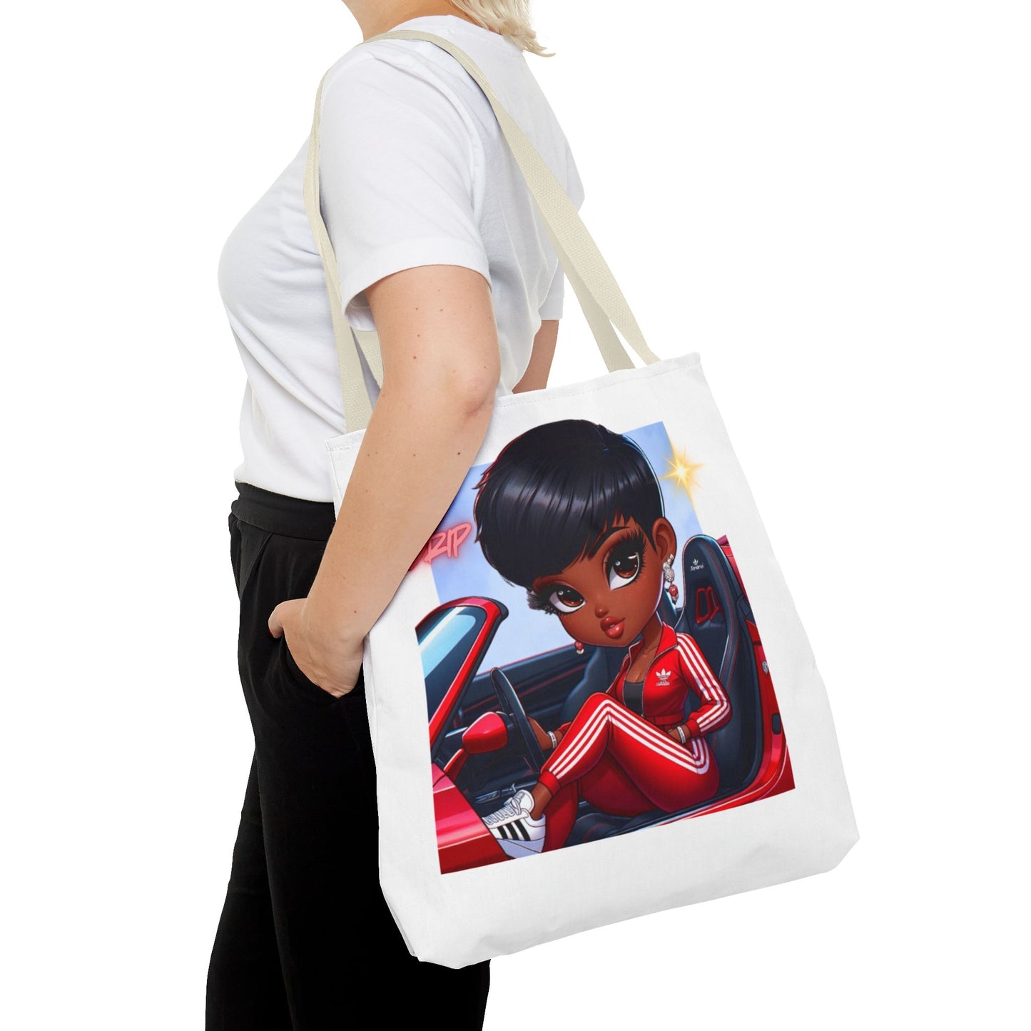 Pix ‘E’ Drip Unisex Tote Bag