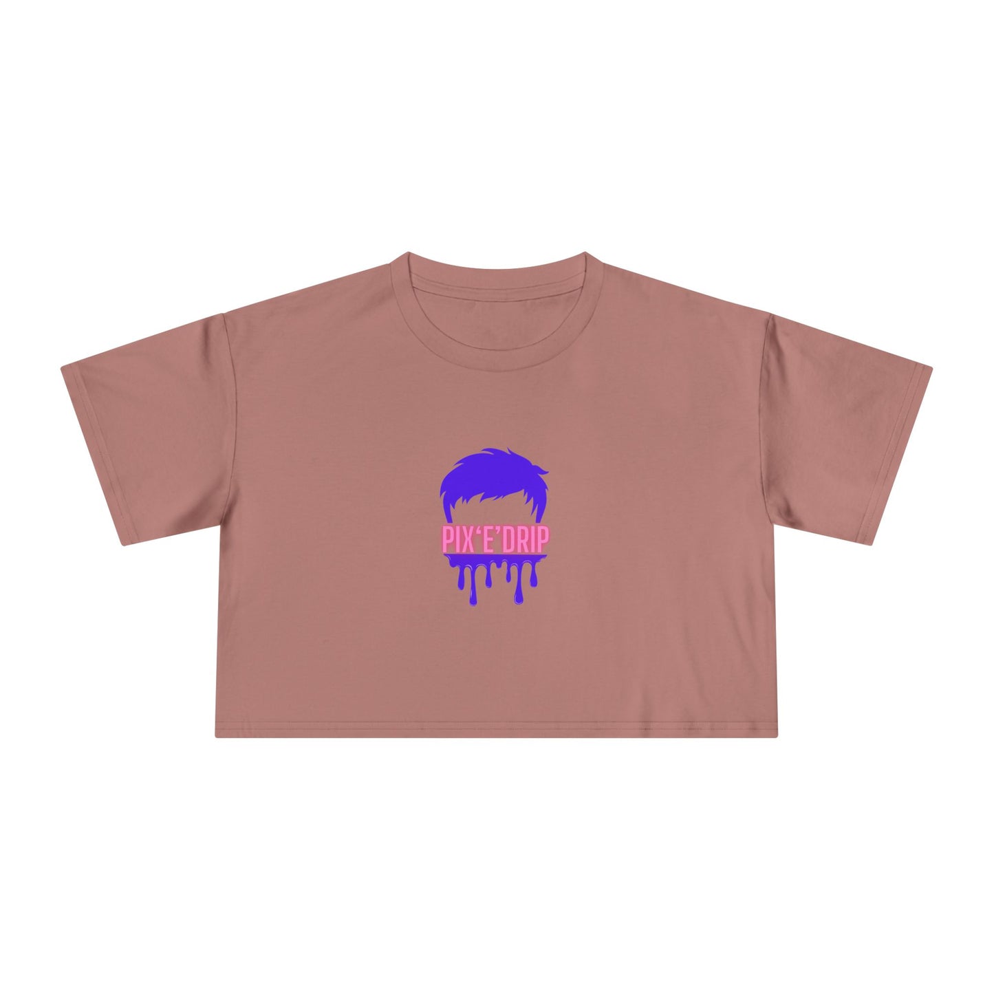 Pix ‘E’ Drip Unisex Crop Tee