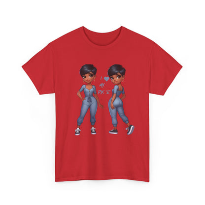 I Love My Pix 'E’ Unisex Heavy Cotton Tee