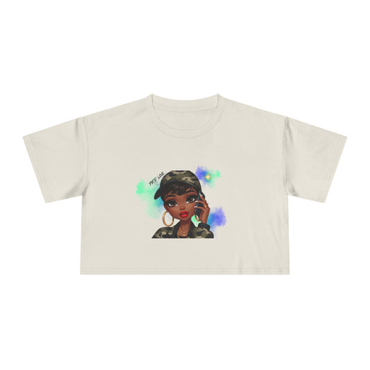 Pix ‘E’ Love Unisex Crop Tee