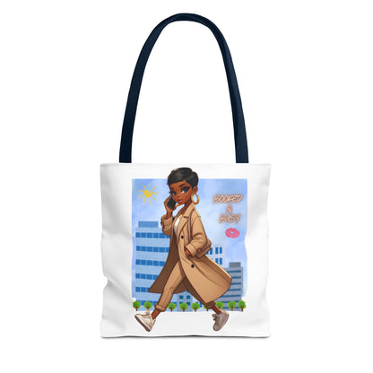 Booked & Busy Unisex Tote Bag