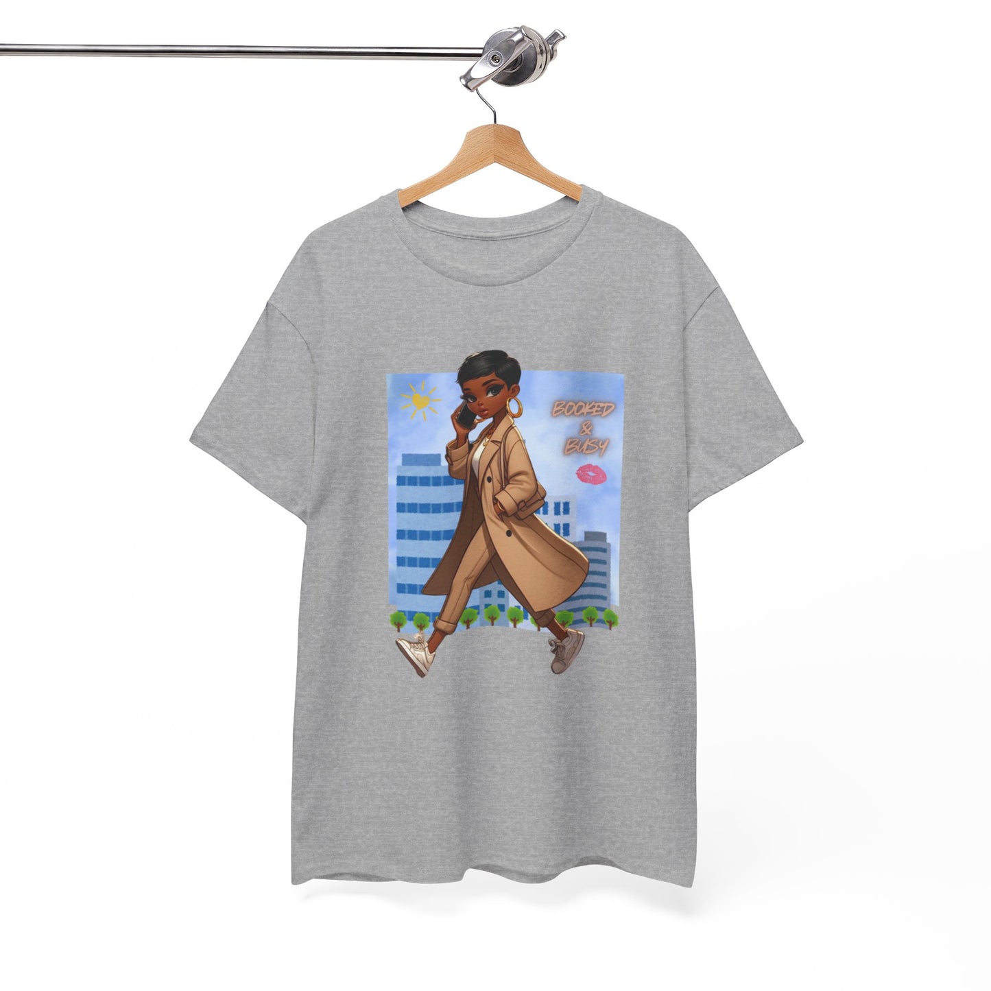 Booked & Busy Unisex Heavy Cotton Tee