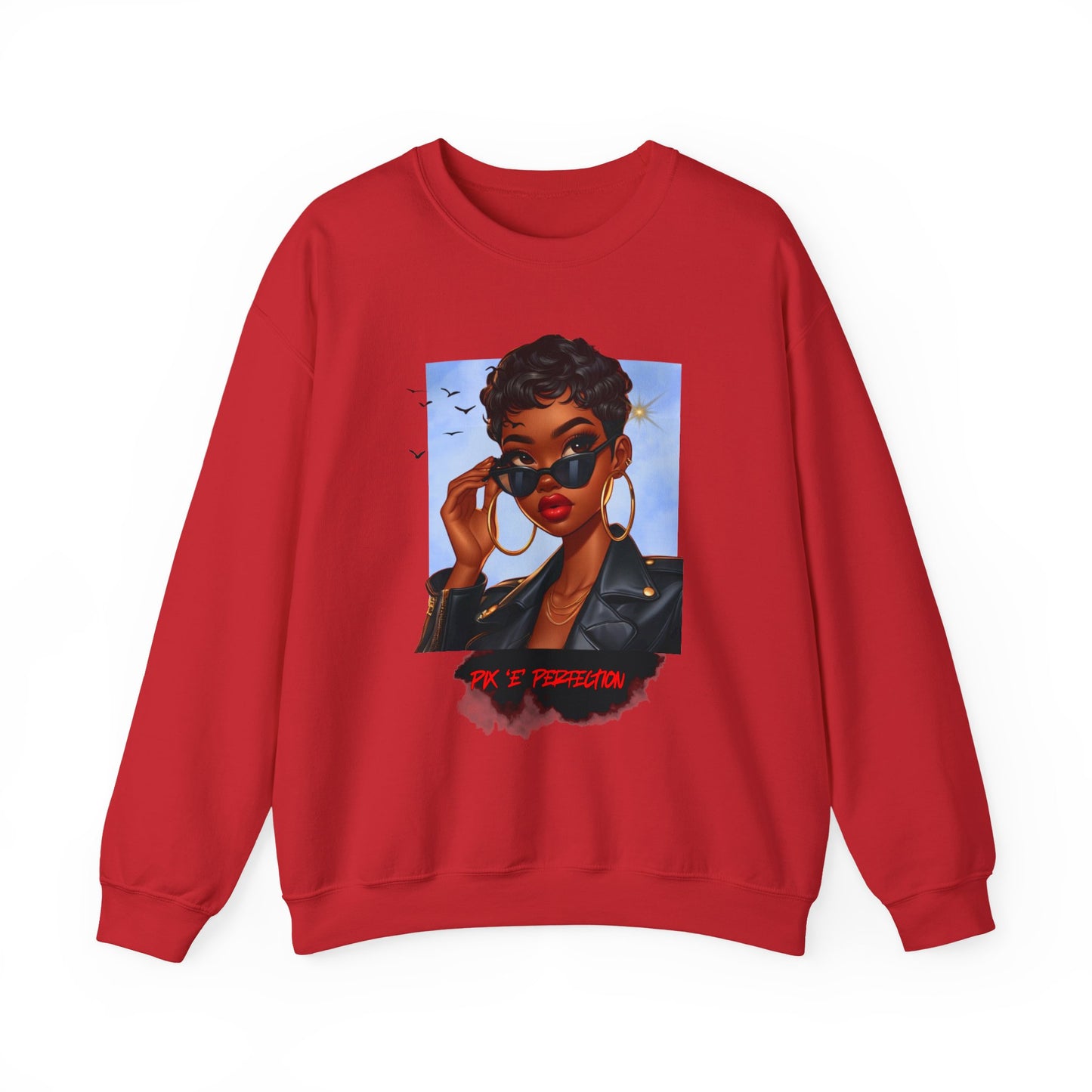 Pix’E’ Perfection Unisex Heavy Blend™ Crewneck Sweatshirt