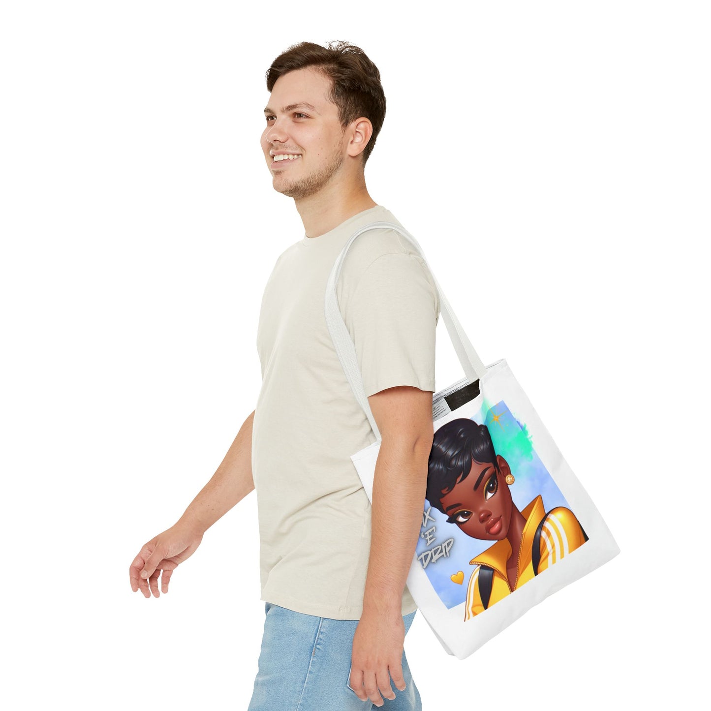 Pix ‘E’ Drip Unisex Tote Bag