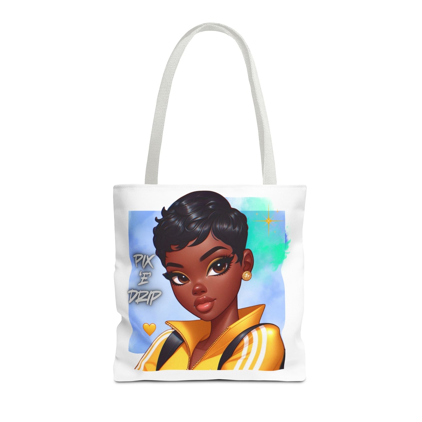 Pix ‘E’ Drip Unisex Tote Bag