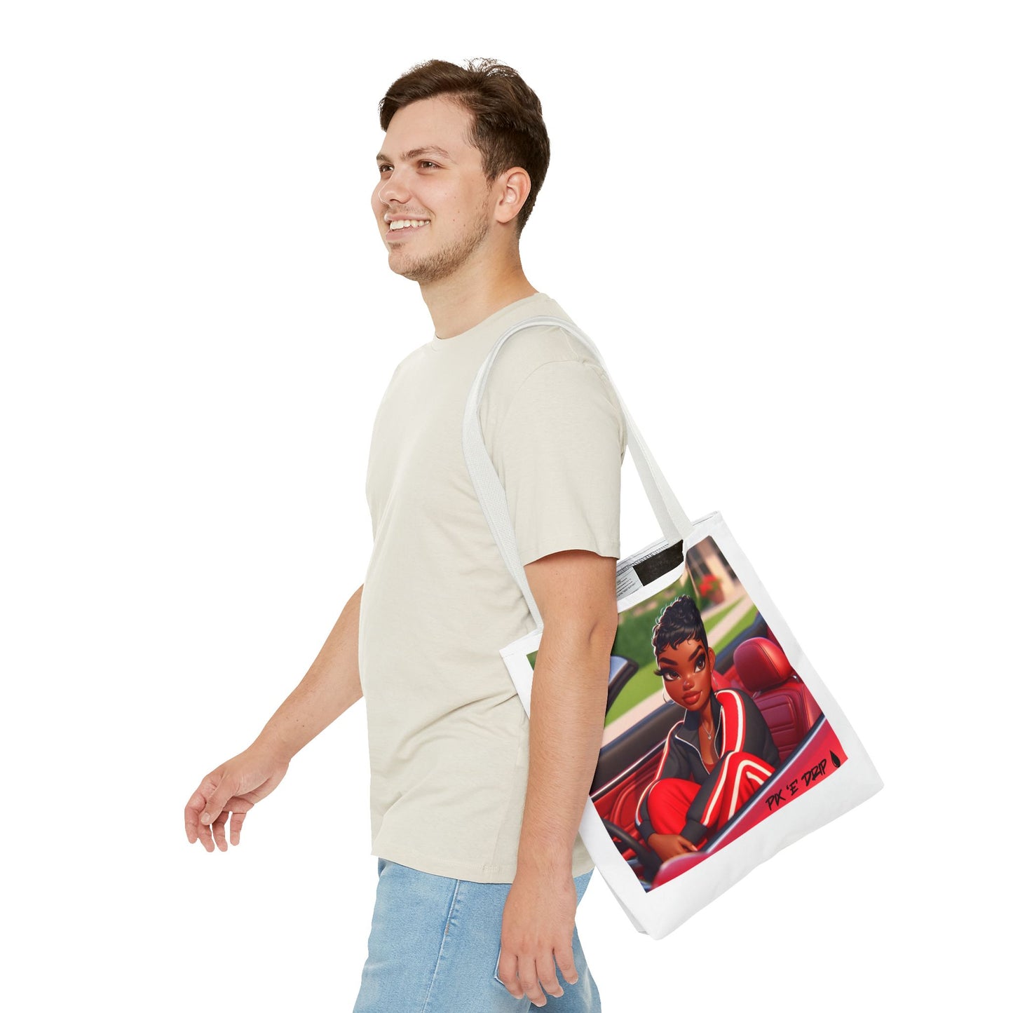 Pix ‘E’ Drip Unisex Tote Bag