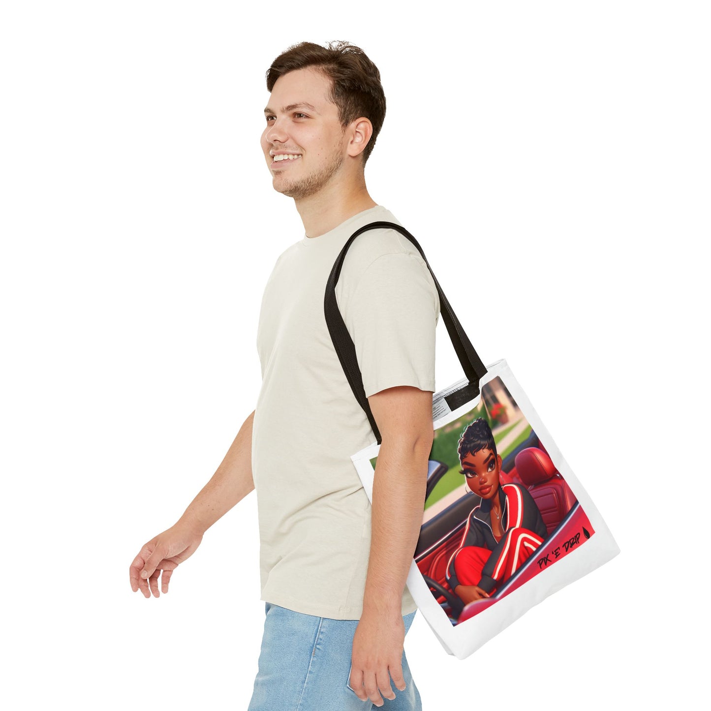 Pix ‘E’ Drip Unisex Tote Bag
