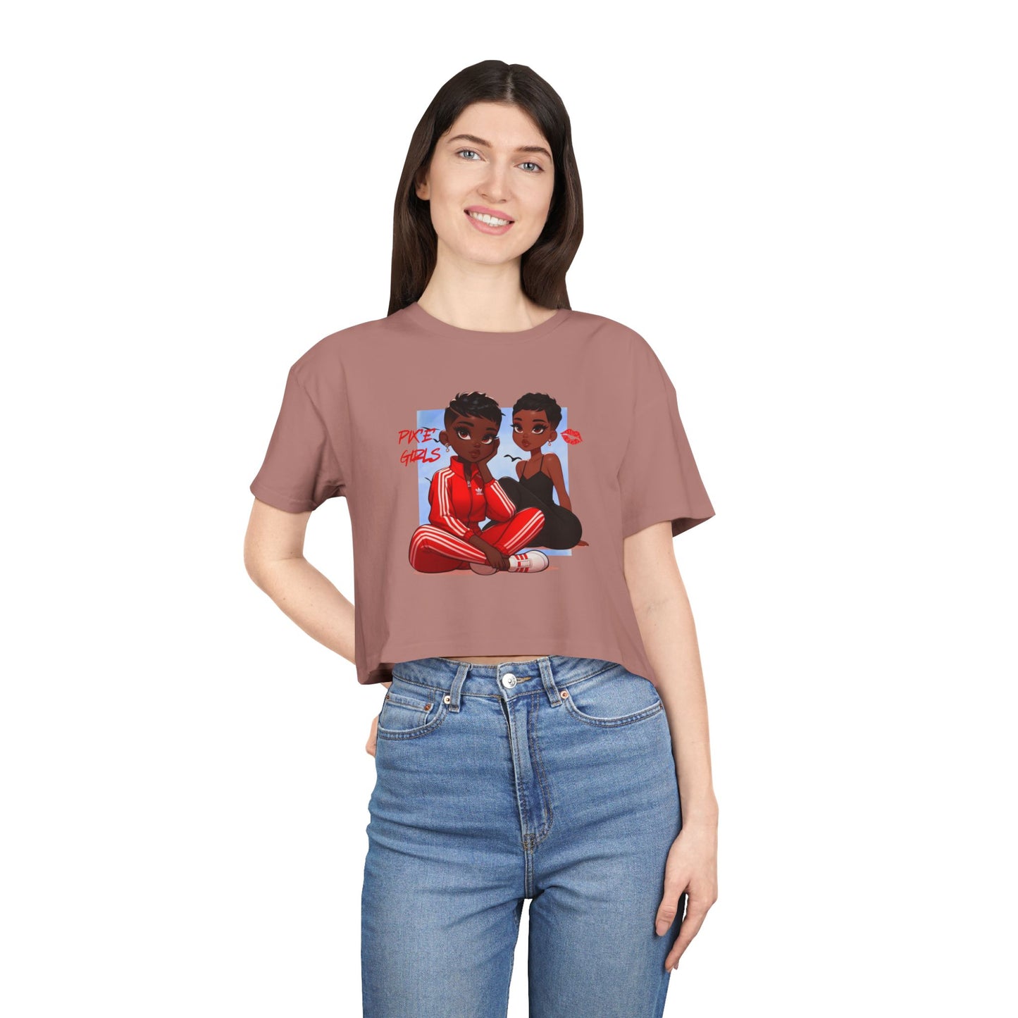 Pix ‘E’ Girls Unisex Crop Tee