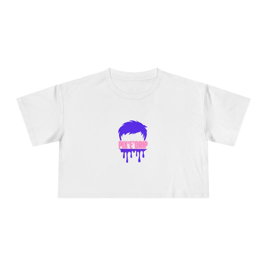 Pix ‘E’ Drip Unisex Crop Tee