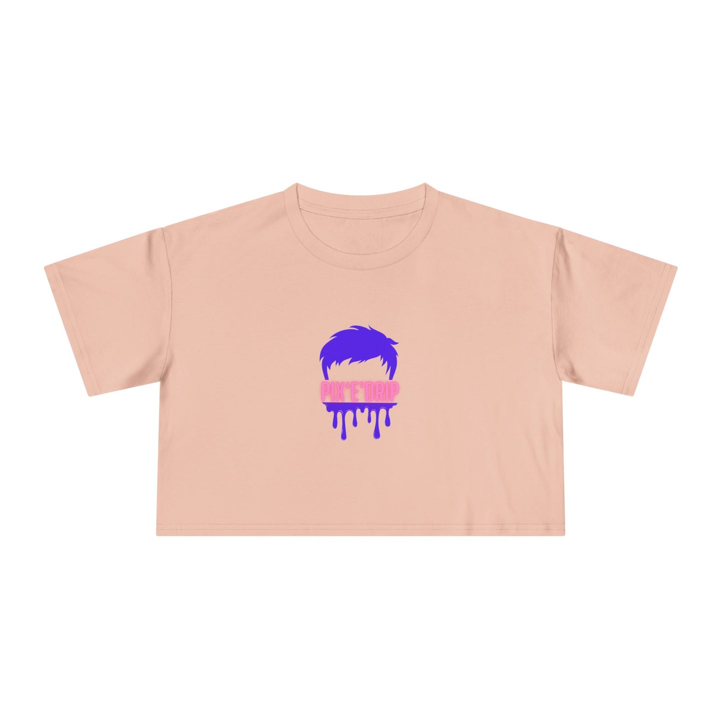 Pix ‘E’ Drip Unisex Crop Tee