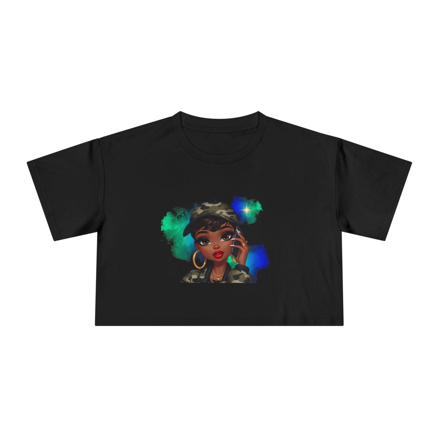 Pix ‘E’ Love Unisex Crop Tee