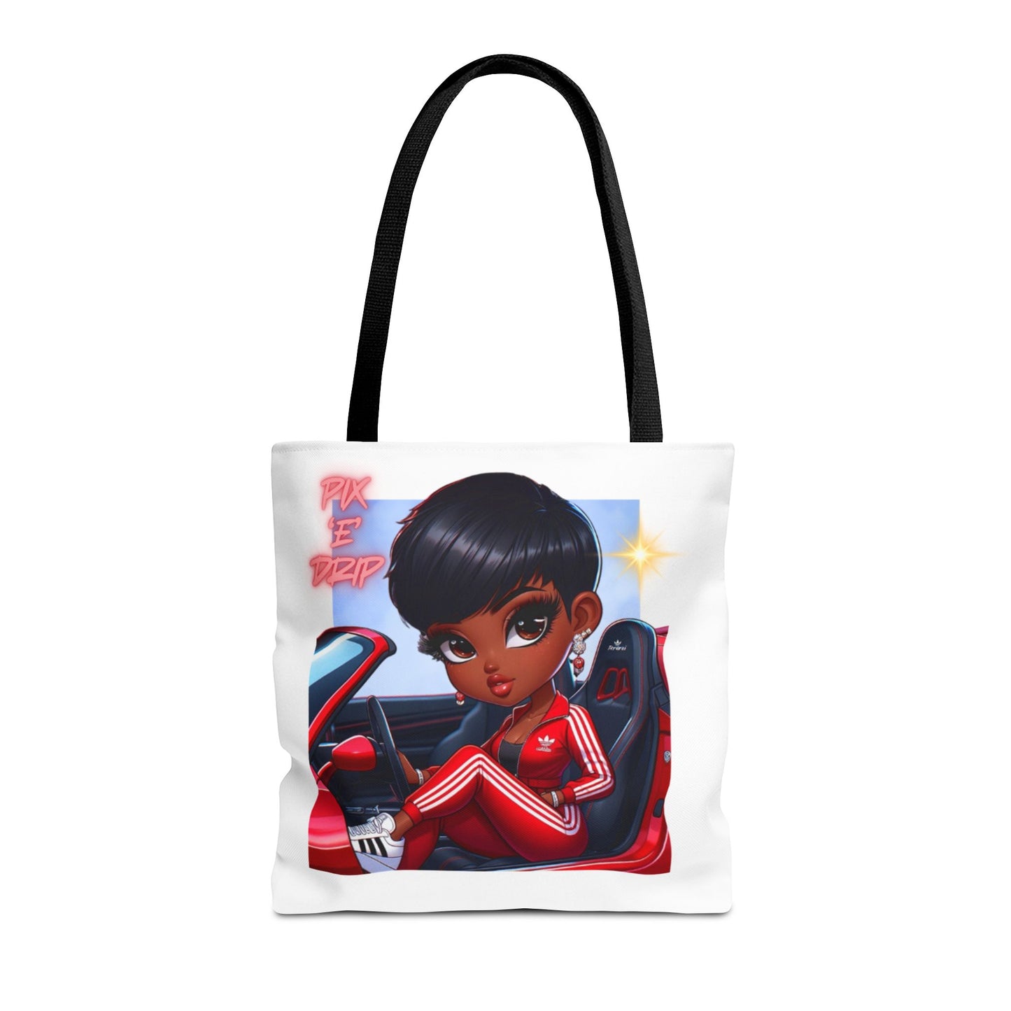 Pix ‘E’ Drip Unisex Tote Bag