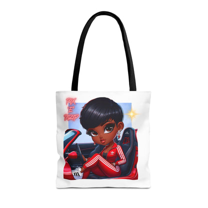 Pix ‘E’ Drip Unisex Tote Bag