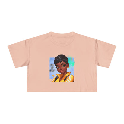 Pix ‘E’ Drip Unisex Crop Tee