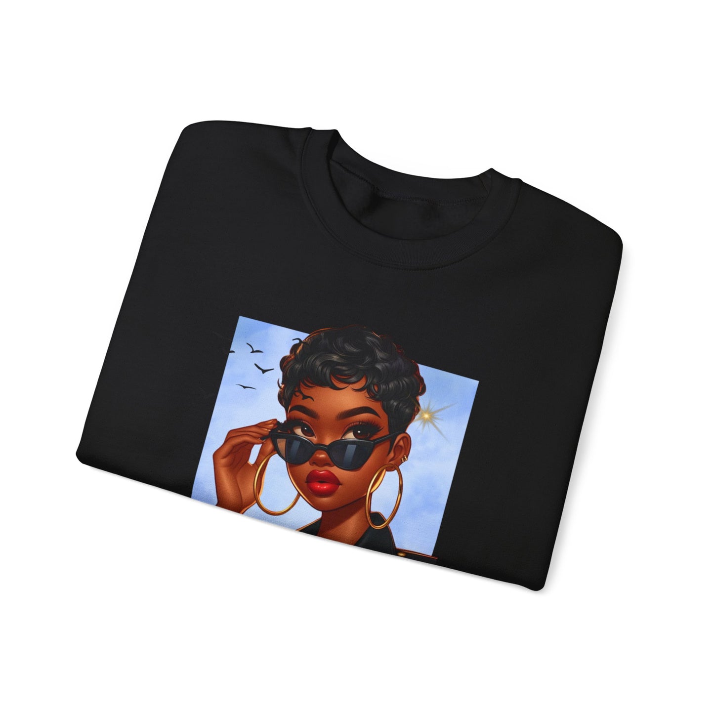 Pix’E’ Perfection Unisex Heavy Blend™ Crewneck Sweatshirt
