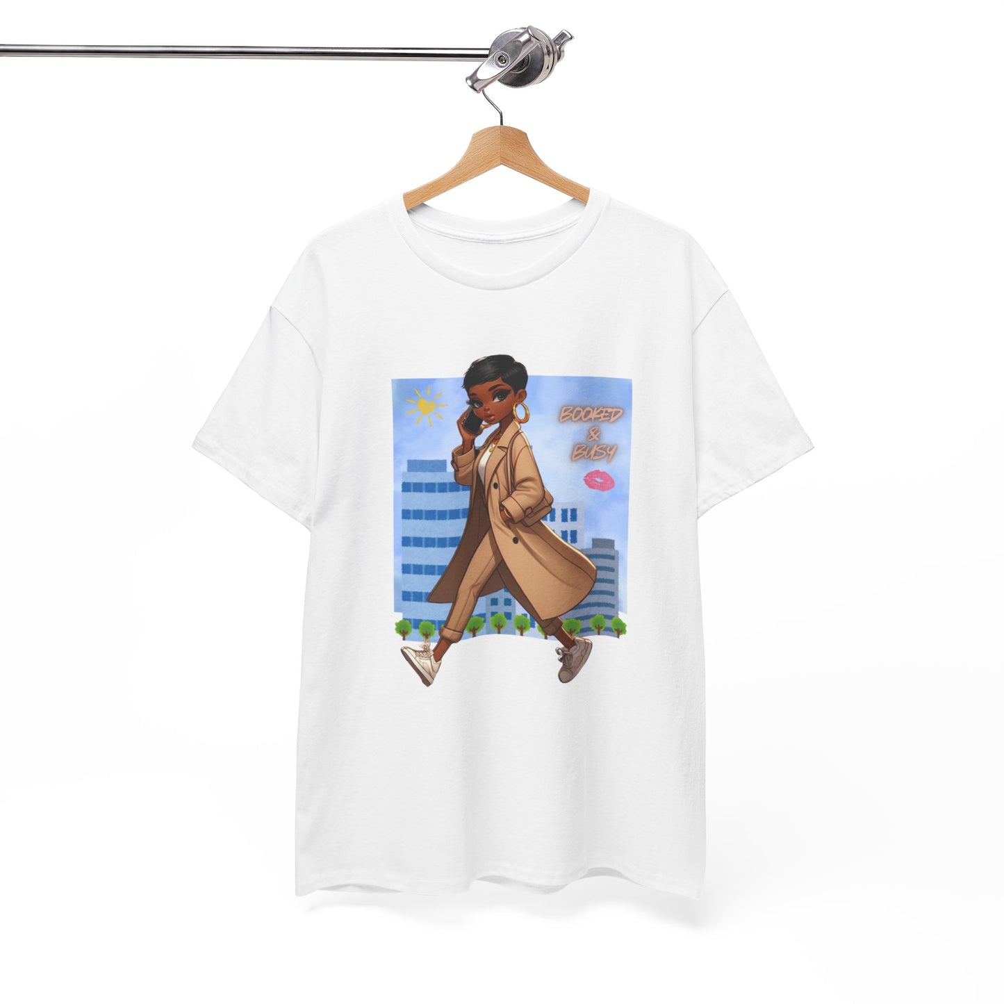 Booked & Busy Unisex Heavy Cotton Tee
