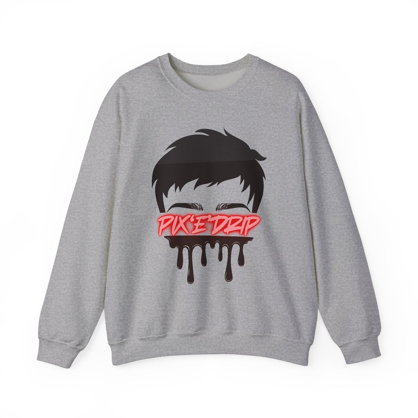 Pix ‘E’ Drip Final Unisex Heavy Blend™ Crewneck Sweatshirt