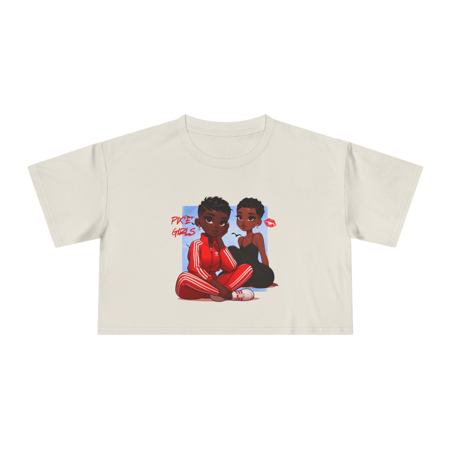Pix ‘E’ Girls Unisex Crop Tee