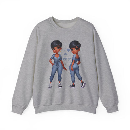 I Love My Pix 'E’ Unisex Heavy Blend™ Crewneck Sweatshirt