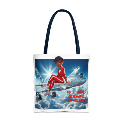 Pix 'E’ Girls Do Flights Not Feelings Unisex Tote Bag