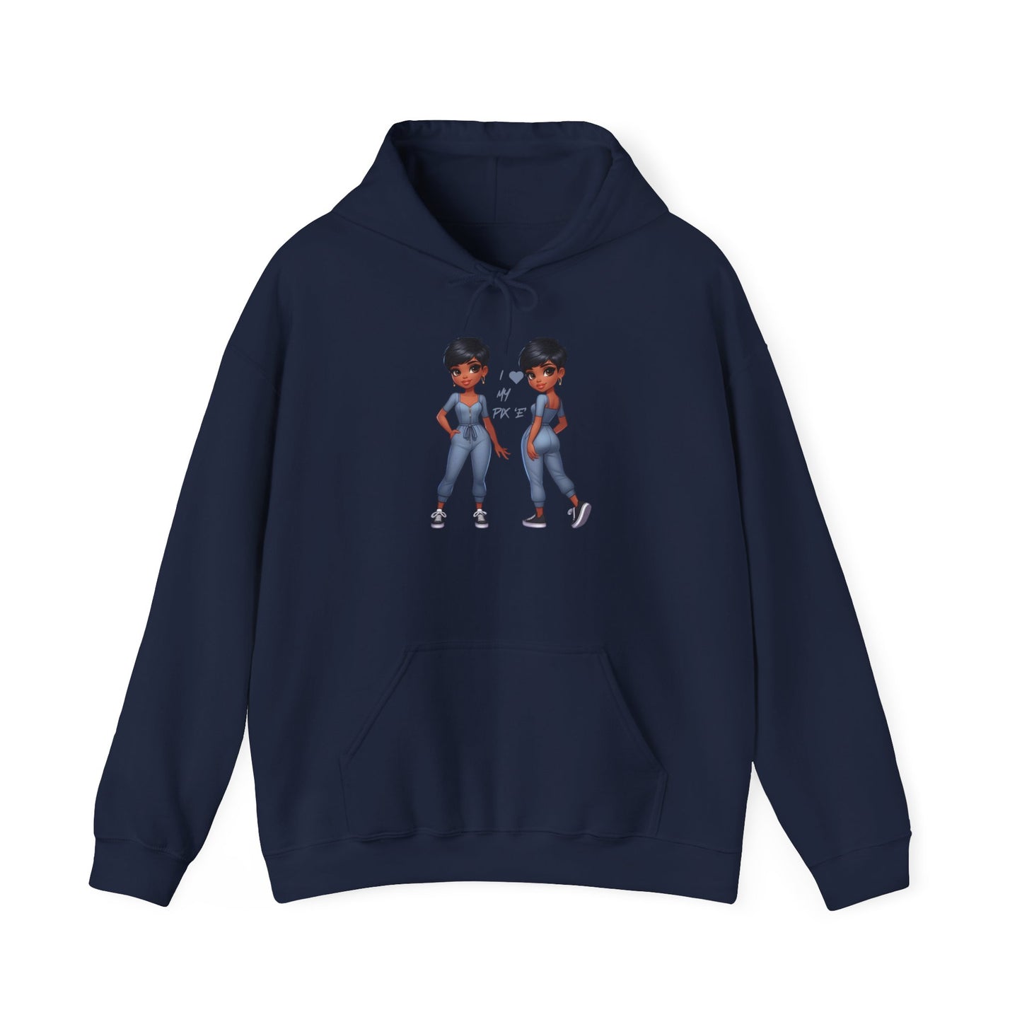 I Love My Pix 'E’ Unisex Hoodie