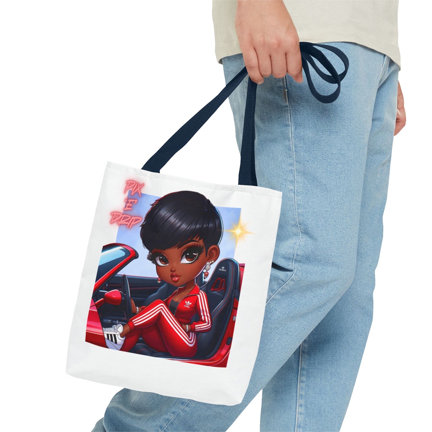 Pix ‘E’ Drip Unisex Tote Bag
