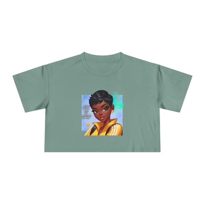 Pix ‘E’ Drip Unisex Crop Tee