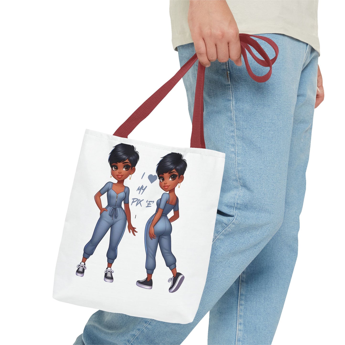 I Love My Pix 'E’ Unisex Tote Bag