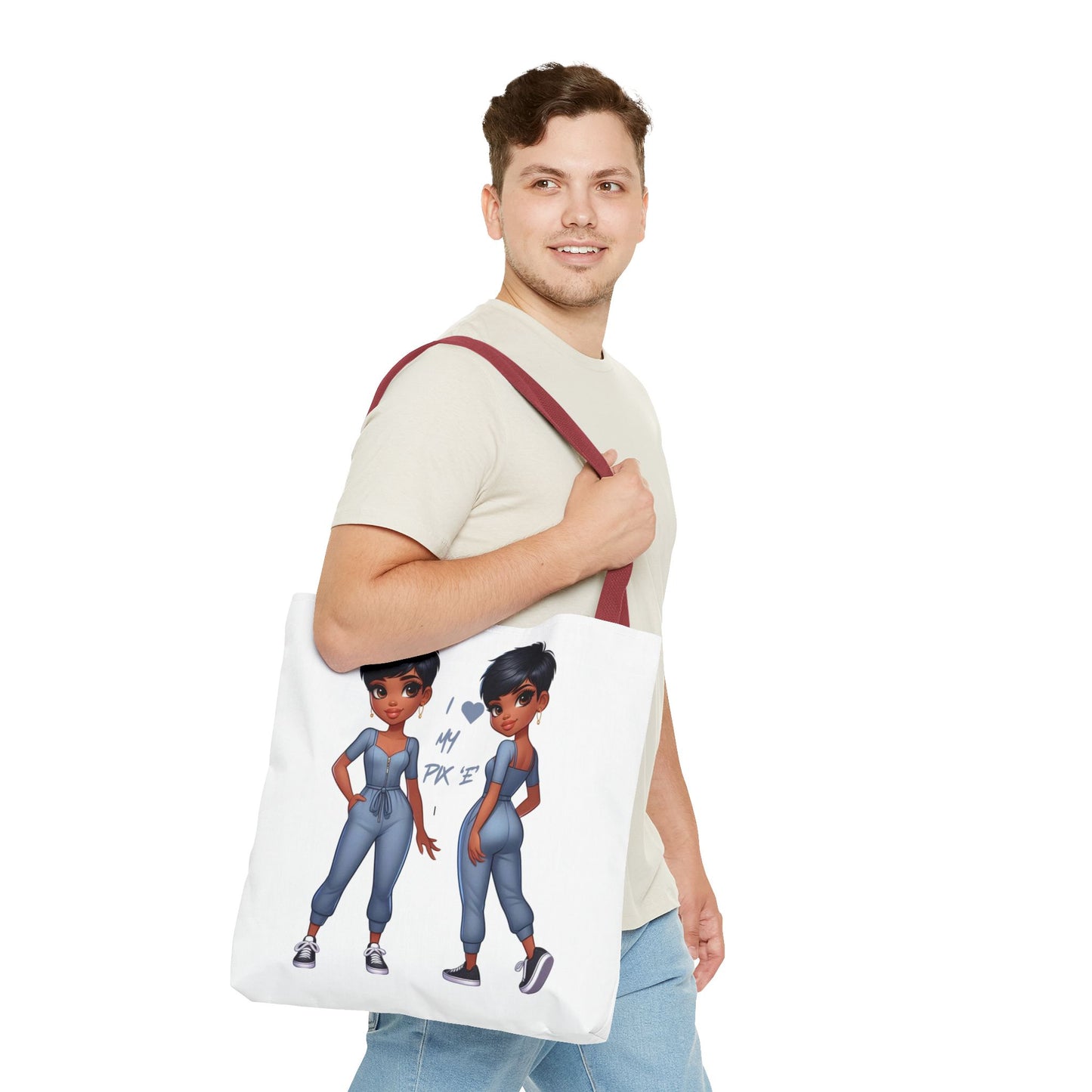 I Love My Pix 'E’ Unisex Tote Bag