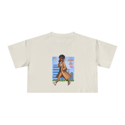Booked & Busy Unisex Crop Tee