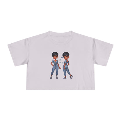 I Love My Pix 'E’ Unisex Crop Tee