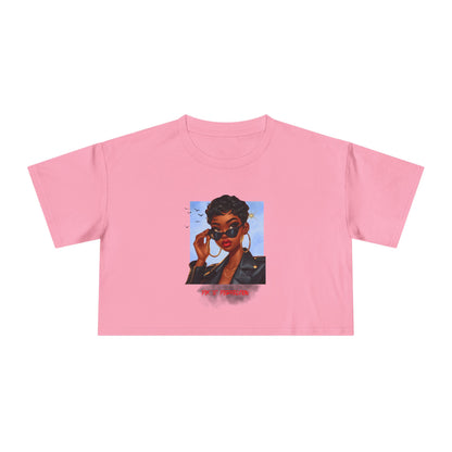 Pix 'E’ Perfection Unisex Crop Tee