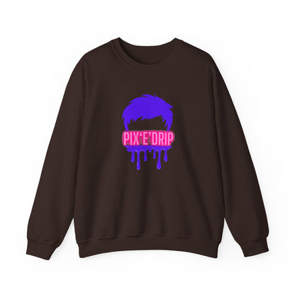 Pix ‘E’ Drip  Unisex Heavy Blend™ Crewneck Sweatshirt
