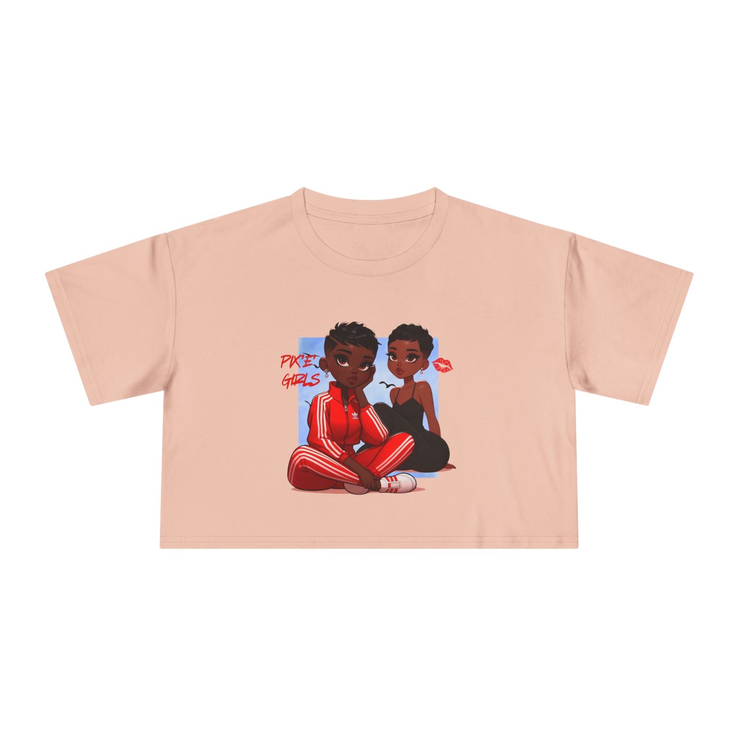 Pix ‘E’ Girls Unisex Crop Tee