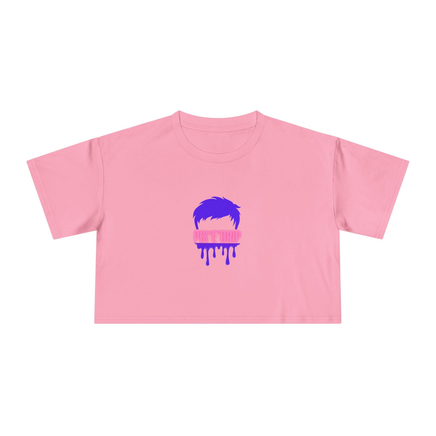 Pix ‘E’ Drip Unisex Crop Tee