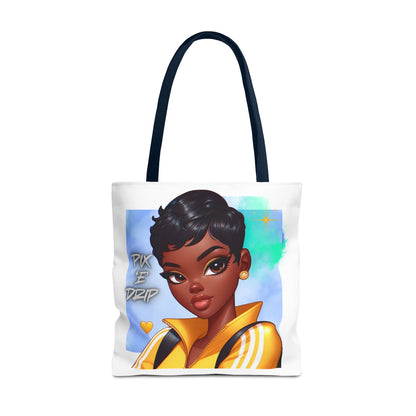 Pix ‘E’ Drip Unisex Tote Bag
