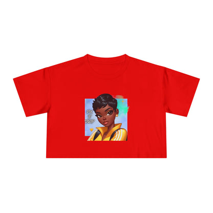 Pix ‘E’ Drip Unisex Crop Tee
