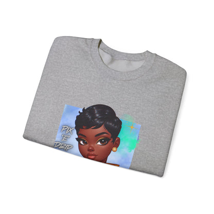 Pix ‘E’ Drip Unisex Heavy Blend™ Crewneck Sweatshirt