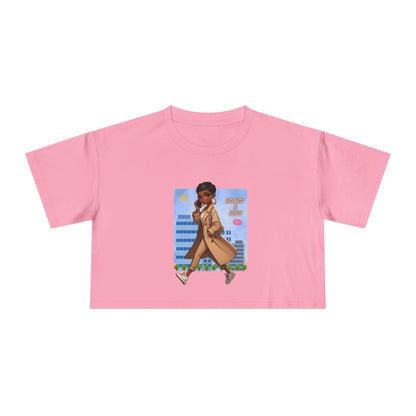 Booked & Busy Unisex Crop Tee