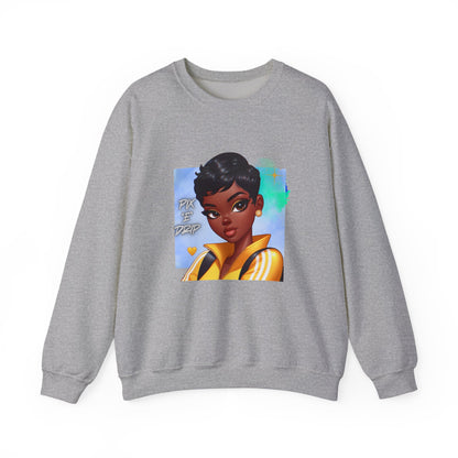 Pix ‘E’ Drip Unisex Heavy Blend™ Crewneck Sweatshirt