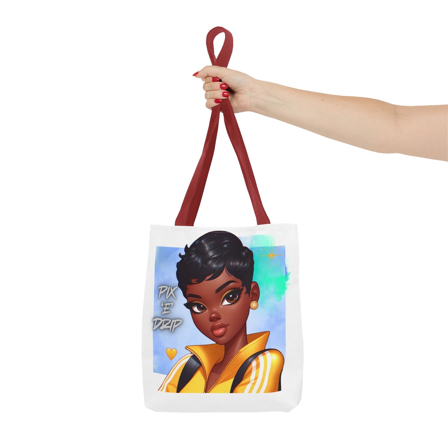 Pix ‘E’ Drip Unisex Tote Bag