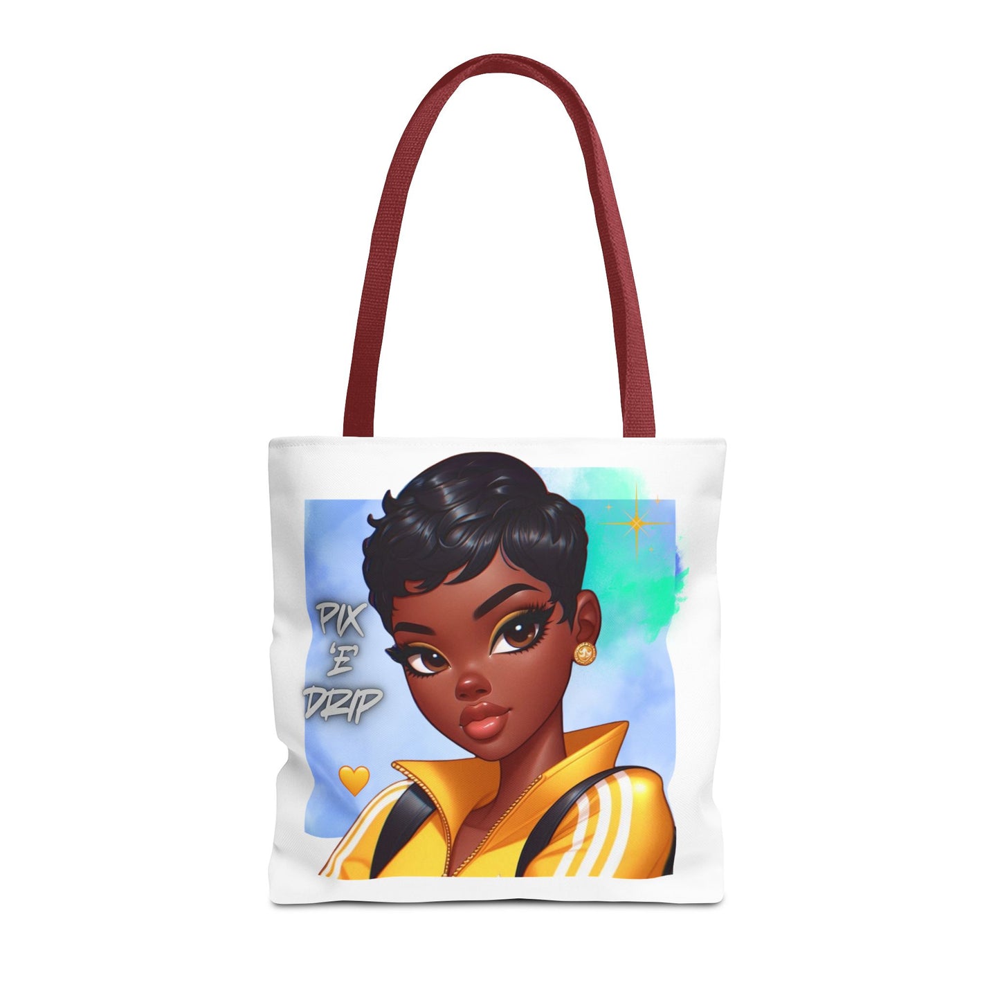Pix ‘E’ Drip Unisex Tote Bag