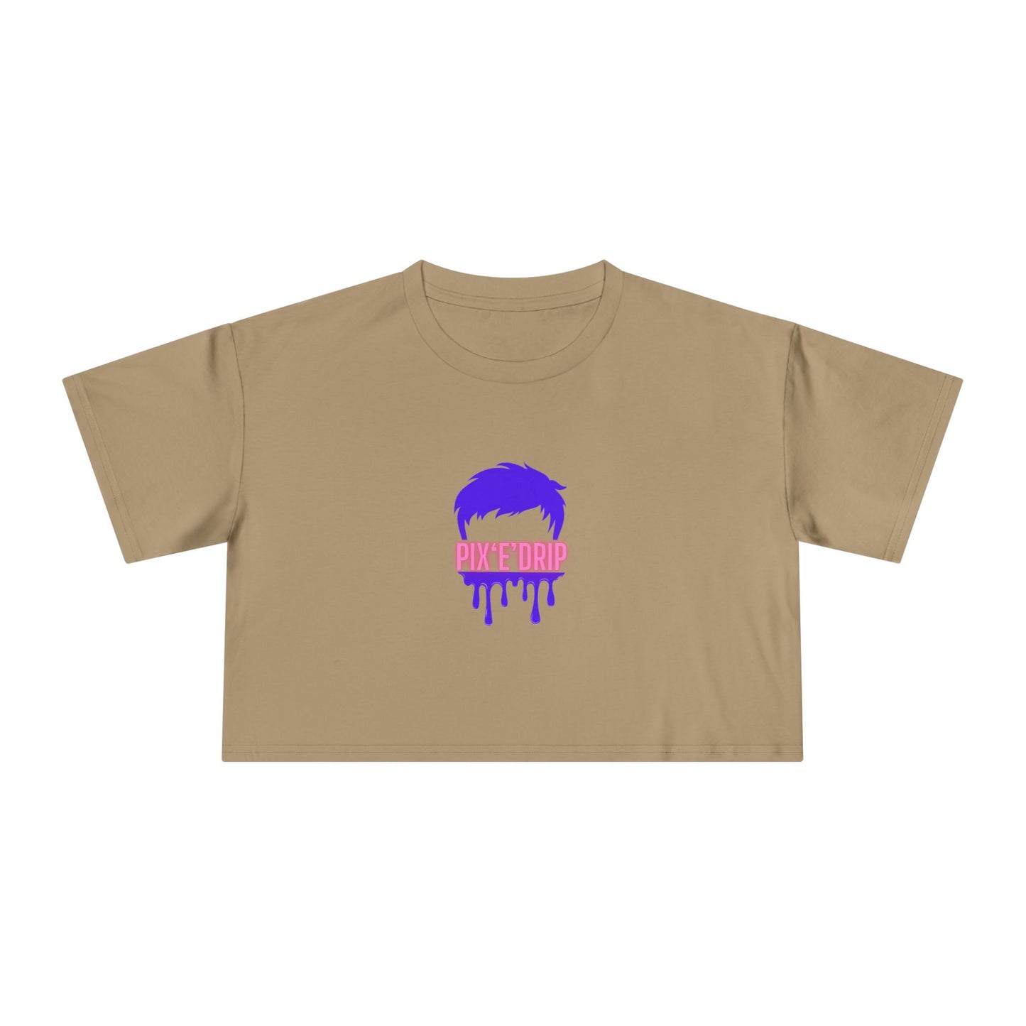 Pix ‘E’ Drip Unisex Crop Tee