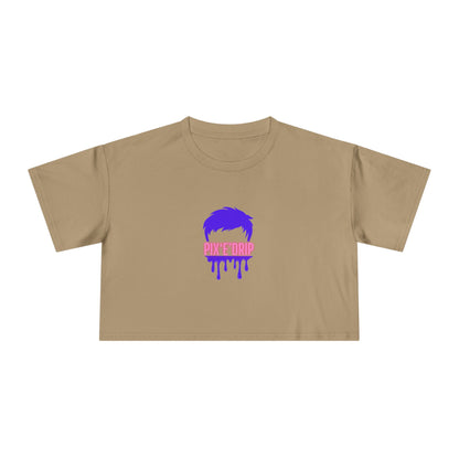 Pix ‘E’ Drip Unisex Crop Tee