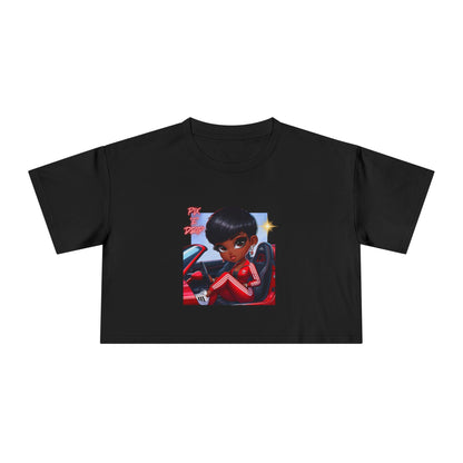Pix ‘E’ Drip Unisex Crop Tee