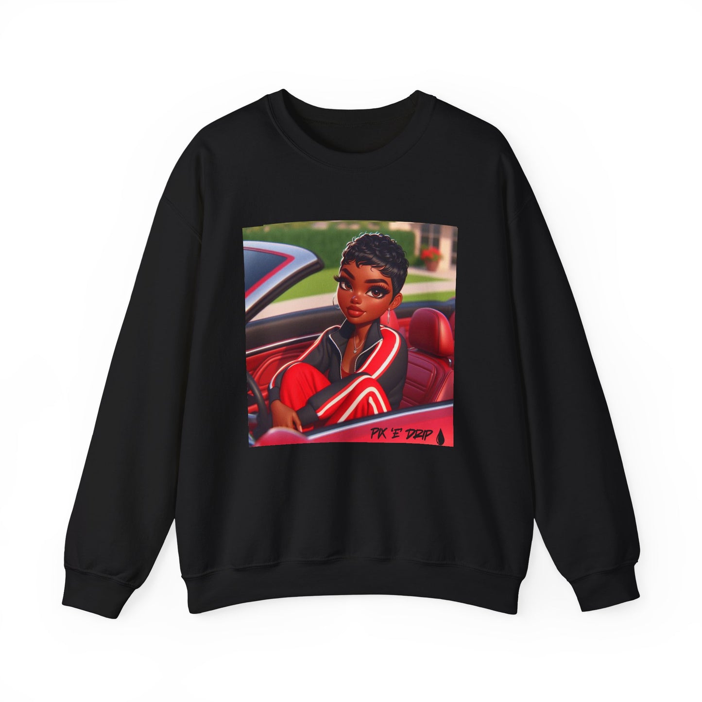 Pix ‘E’ Drip Unisex Heavy Blend™ Crewneck Sweatshirt