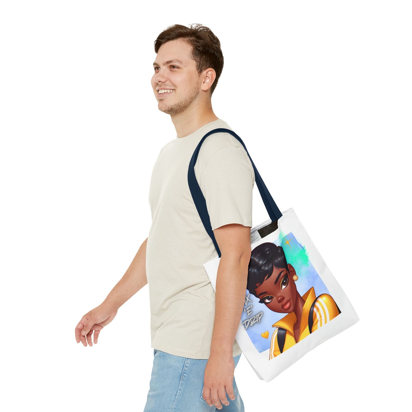 Pix ‘E’ Drip Unisex Tote Bag