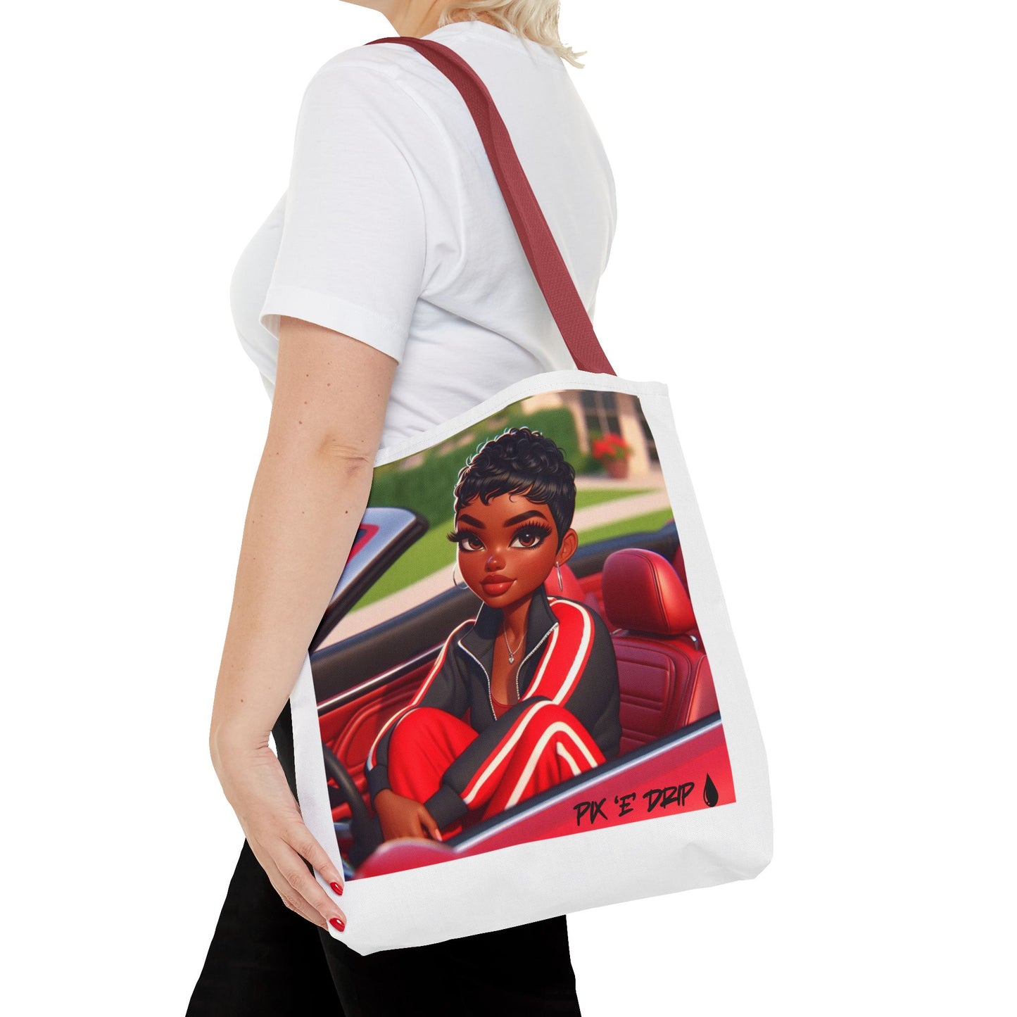Pix ‘E’ Drip Unisex Tote Bag