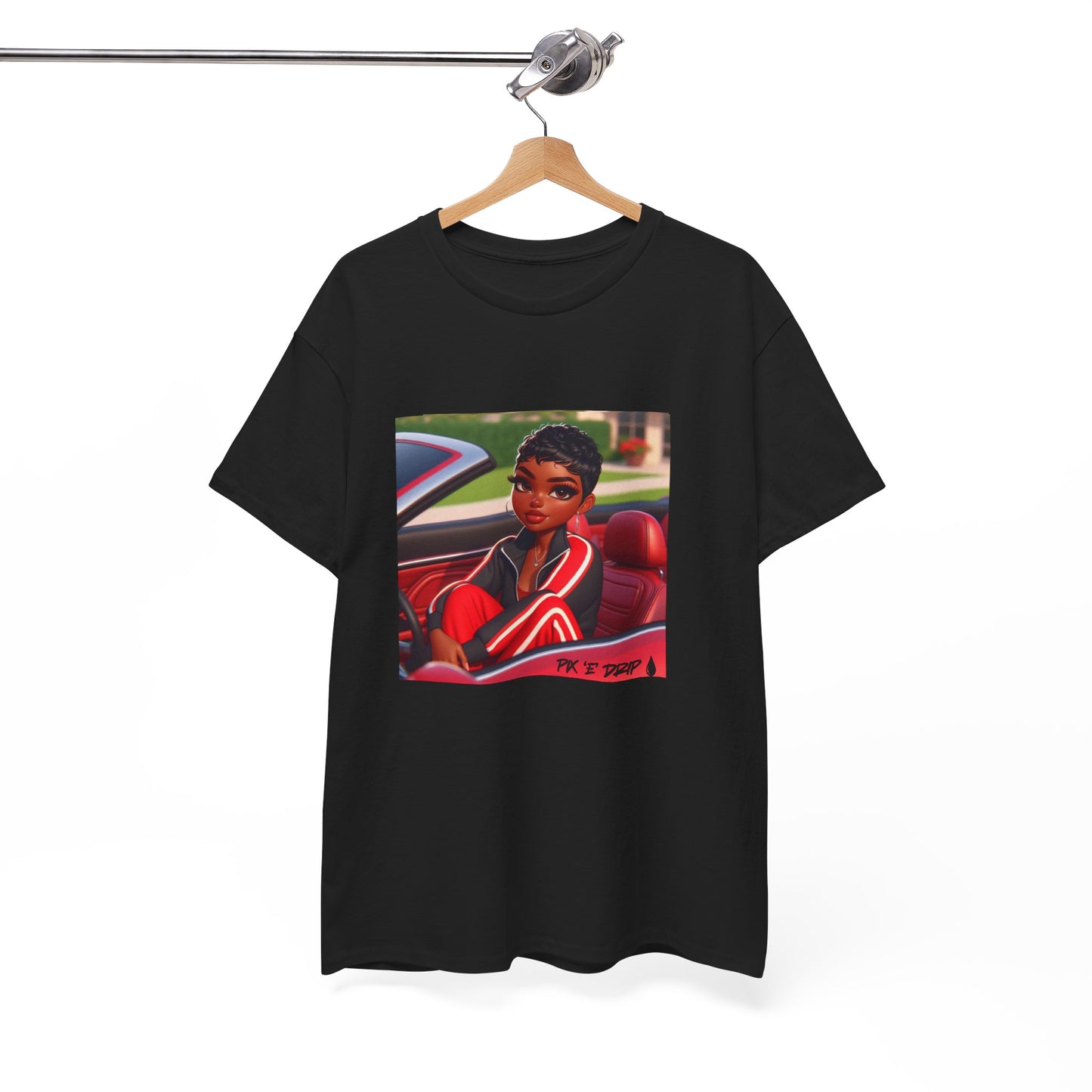 Pix ‘E’ Drip Unisex Heavy Cotton Tee